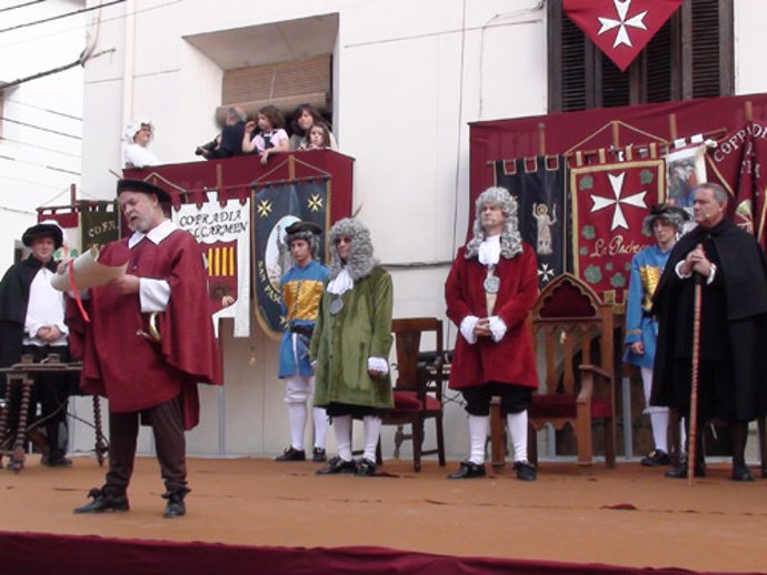 Escena de 'El regreso del Comendador' de Mas de las Matas' (Teruel)