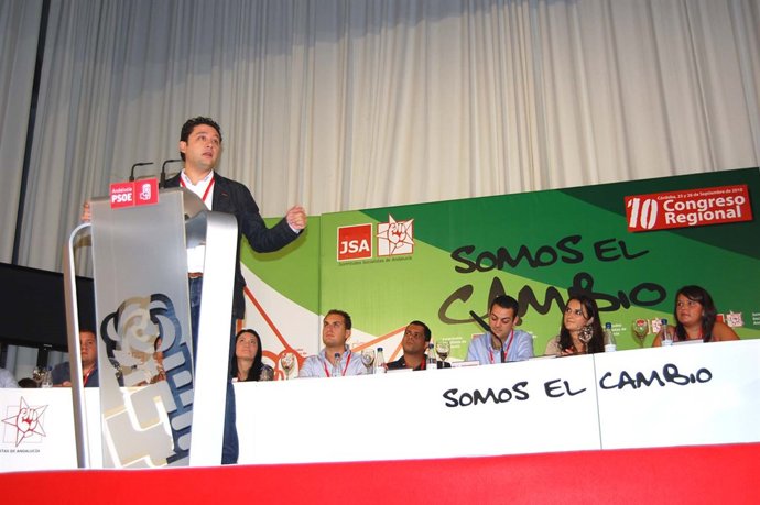 Velasco durante su intervención en Córdoba