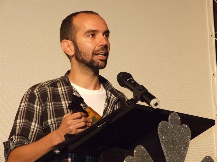 Jorge Muriel recoge el premio