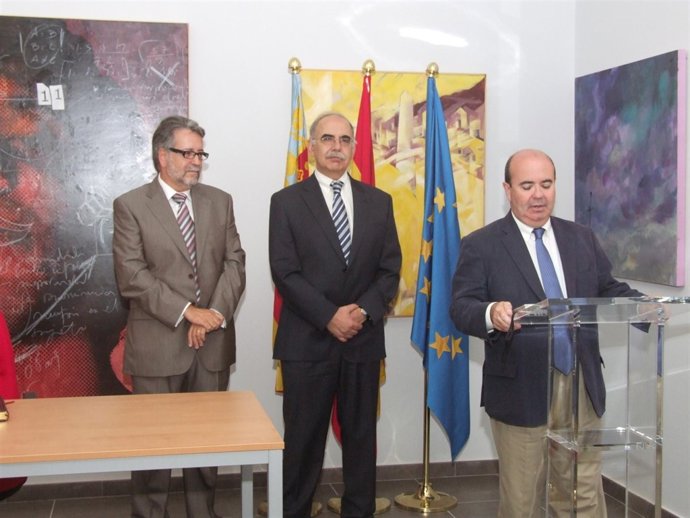 Zarrías, Peralta y el alcalde de Albal