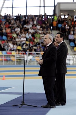 Inauguración de la pista de atletismo