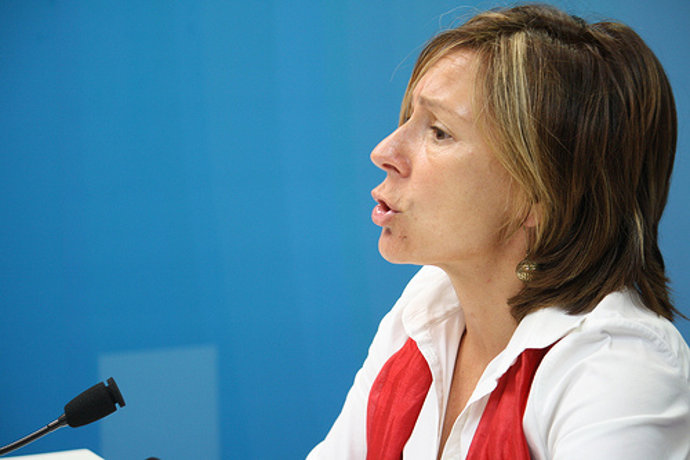 La portavoz del PSdeG, Mar Barcón