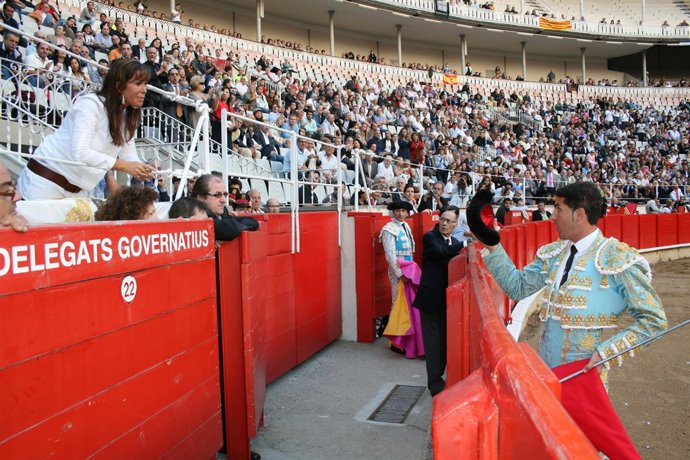 Alícia Sánchez-Camacho en la Monumental