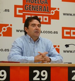 El secretario general de la Federación de Agroalimentaria de CCOO, Jesús Ceras.