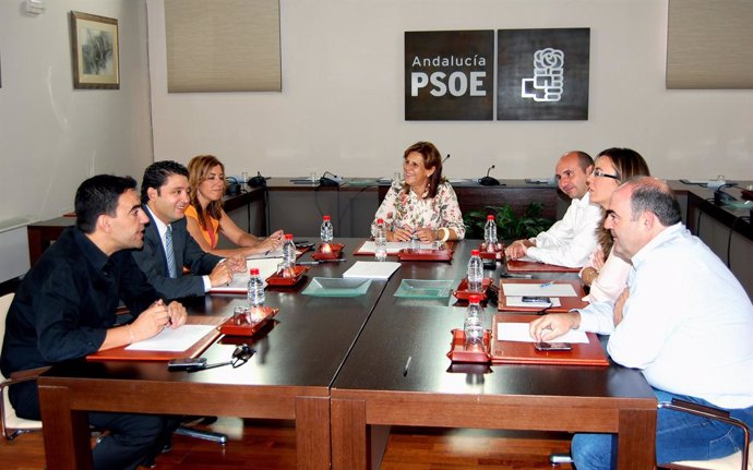 Reunión de la permanente de la Comisión Ejecutiva Regional del PSOE-A