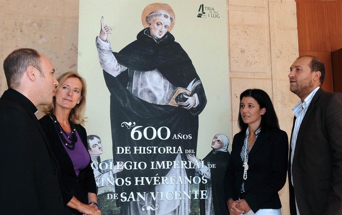 Inauguración de la muestra en la Biblioteca Valenciana