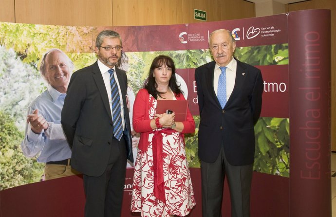 Leandro Plaza, presidente de la Fundación Española del Corazón