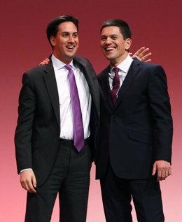 David y Ed Miliband