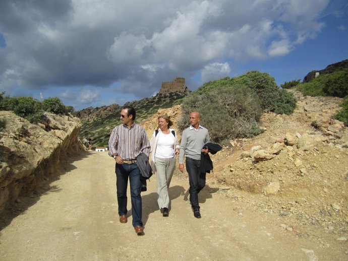 Bauzá y Pastor visitando Cabrera