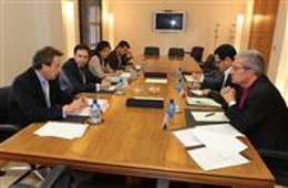 Un momento de la reunión