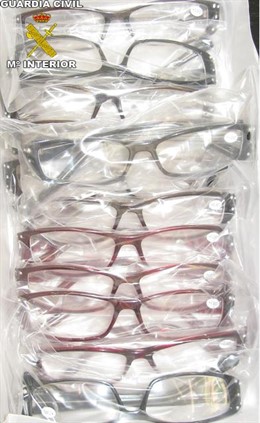 Gafas de contrabando