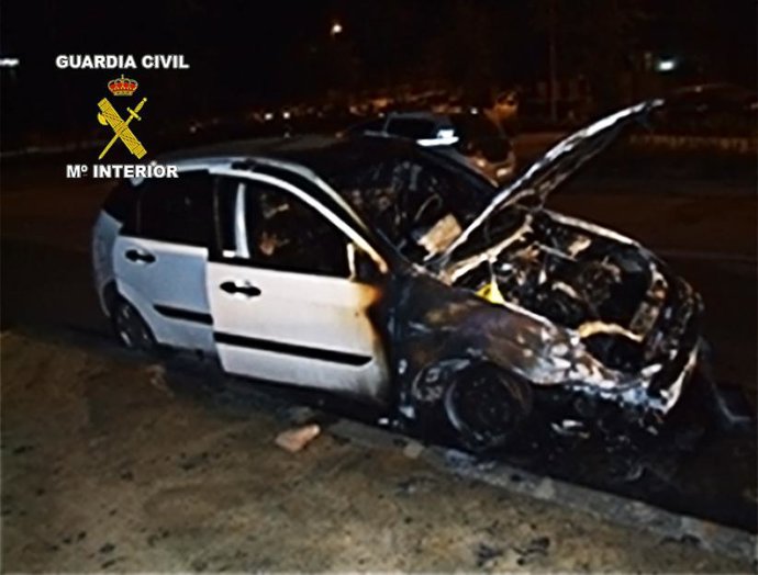 Coches quemados