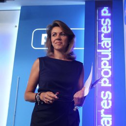 secretaria general del PP, María Dolores de Cospedal