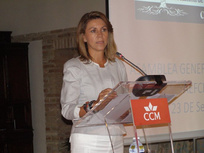 Presidenta del PP en Castilla-La Mancha, María Dolores de Cospedal