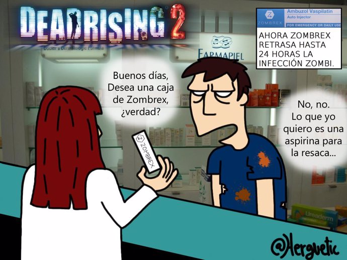 Chiste gráfico Dead Rising 2