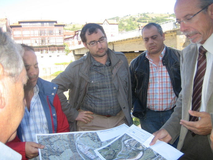 El presidente de la CHC, Jorge Martquínez, en Arriondas