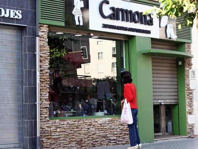 Atraco a zapatería de Luis Montoto