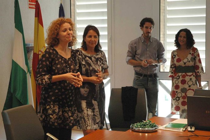 Amador, durante la reunión con las asociaciones