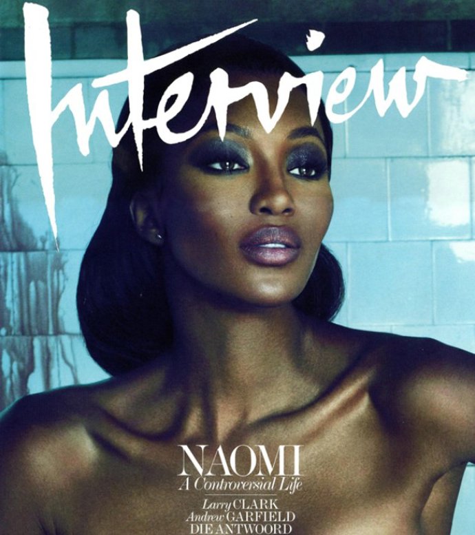 Naomi Campbell para Interview
