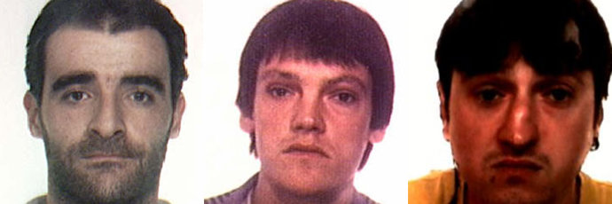 Javier Atristain, Juan Carlos y Jesús María Besance Zugasti