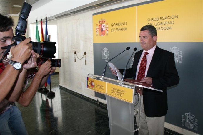 El subdelegado del Gobierno central en Córdoba, Jesús María Ruiz 