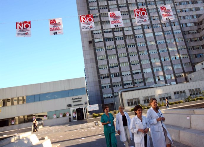 Huelga General en los hospitales de España
