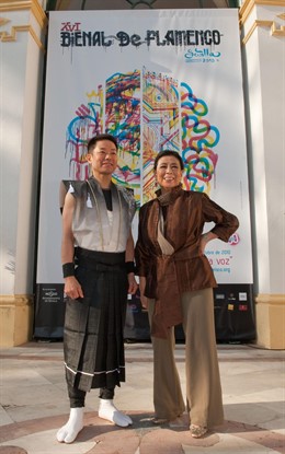 Eitetsu Hayashi y Yoko Komatsubara presentan 'Hibiki' (este-oeste)