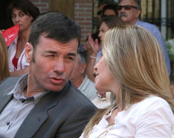 Tomás Gómez y Trinidad Jiménez en una imagen de archivo