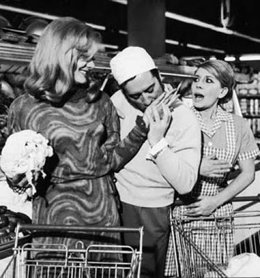 Gracita Morales y José Luis López Vázquez en Cómo está el servicio