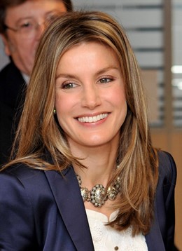 La princesa de Asturias, Letizia Ortiz, visita Onda Cero 