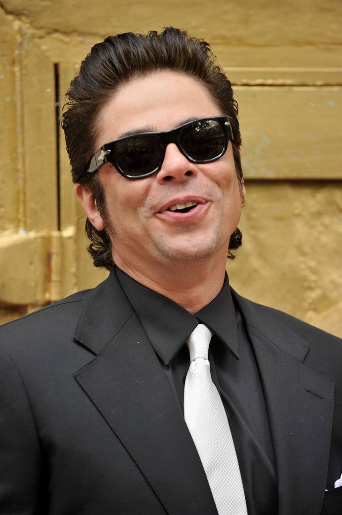 El actor Benicio del Toro presenta el nuevo Magnum Gold Ice-cream en Barcelona 