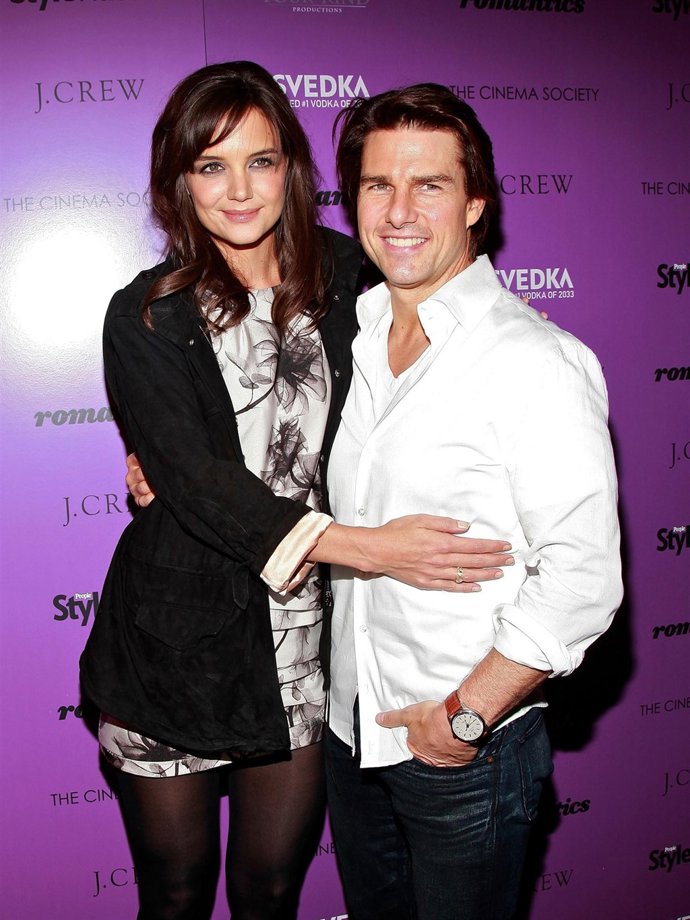 Katie Holmes y Tom Cruise