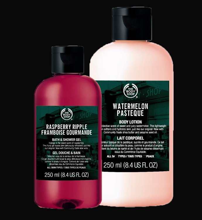 Productos de The Body Shop 
