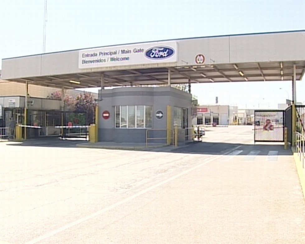 Fabrica de ford sin produccion