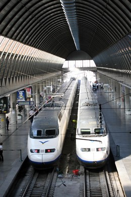 Estación del AVE en Sevilla