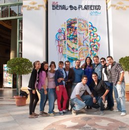 El espectáculo 'Flamenco School Musical' se presenta en la Bienal