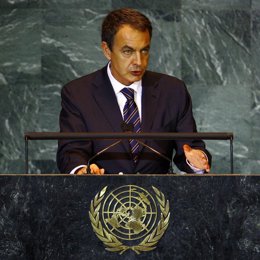 José Luis Rodríguez Zapatero en la ONU
