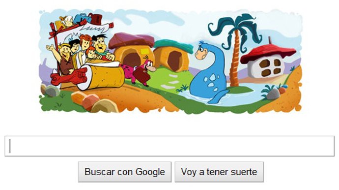 Los Picapiedra en Google