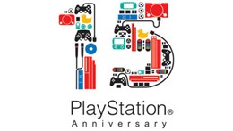 Logo 15 aniversario de Playstation