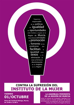 Cartel manifestación