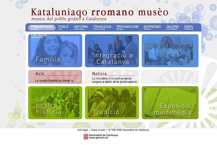 Museo virtual sobre la cultura gitana en Catalunya.