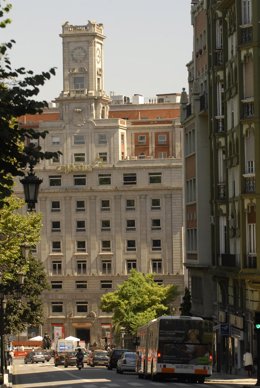 Sede de Cajastur en Oviedo (Asturias)