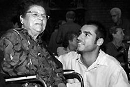 Beneficiaria de Amics de la Gent Gran