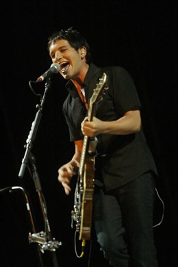 Cantante Placebo en Bilbao