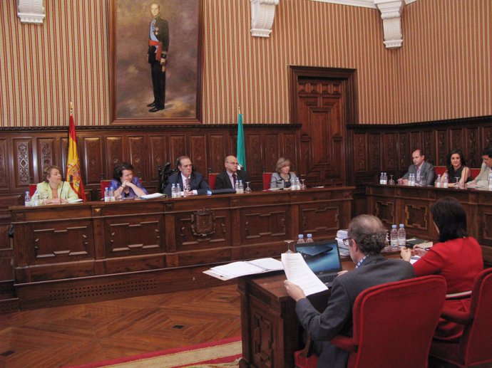 Pleno de la Diputación de Jaén.