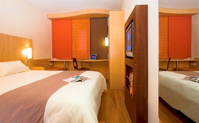 Habitación hotel Ibis en Mollet