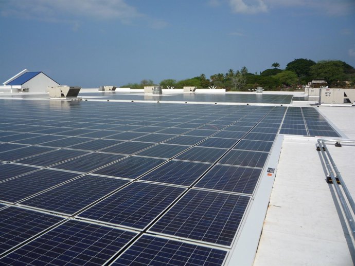 Planta fotovoltaica de FRV (Fotowatio) en EEUU.