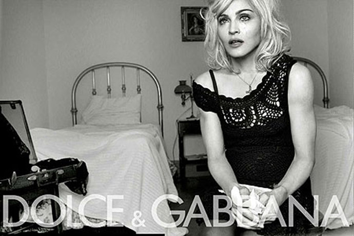 Madonna para Dolce & Gabbana