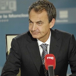 Primer plano de José Luis Rodríguez Zapatero