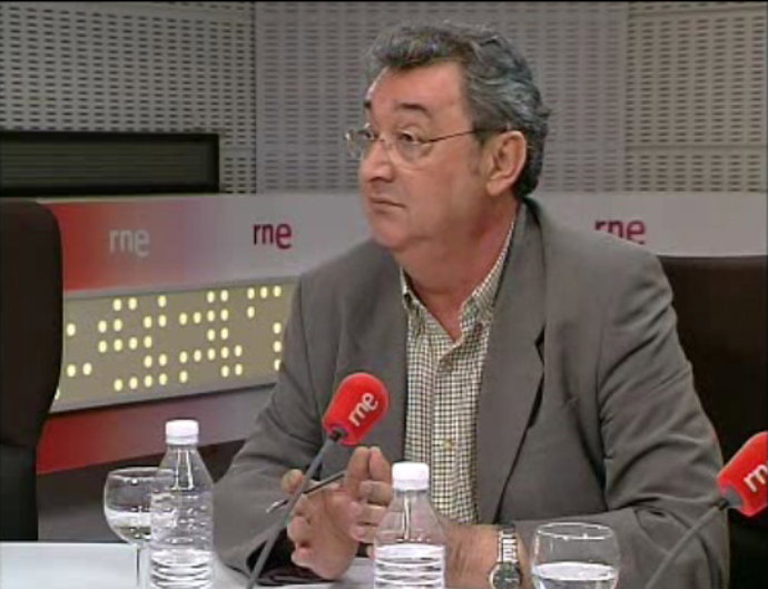 toni ferrer, secretario de acción sindical de UGT, en RNE